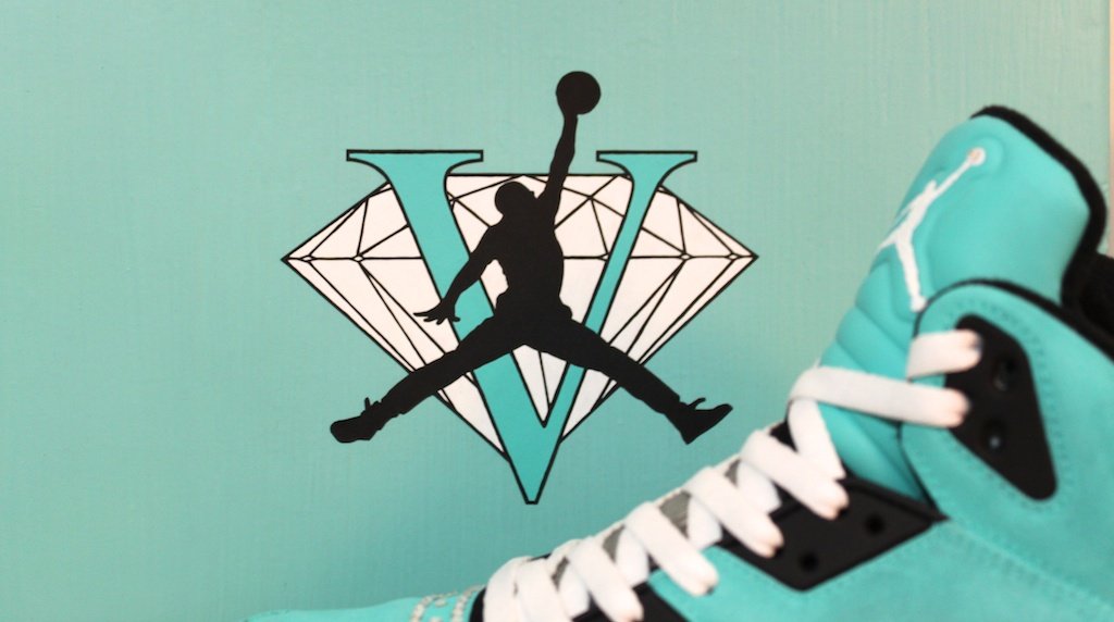 Tiffany Jordan V Custom Kicks – Proof Culture