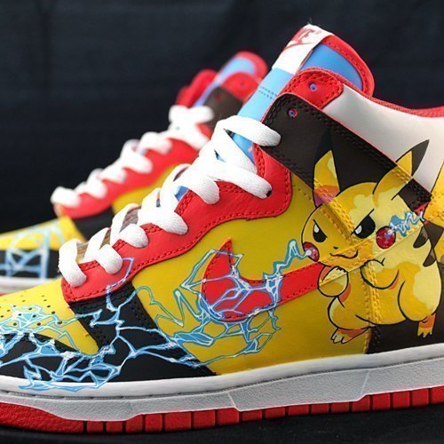 Custom Sneakers - Pokemon Pikachu