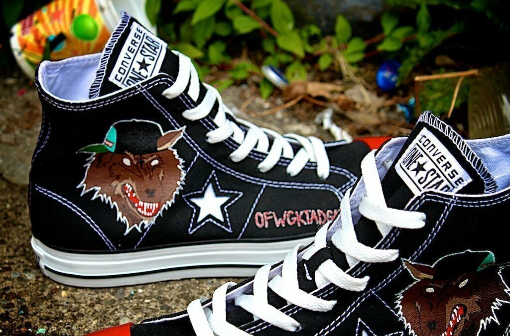 Odd Future OFWGKTADGAF Custom Shoes - Converse