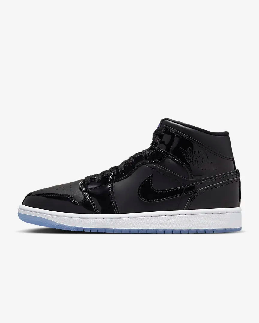 Black space jam jordans hot sale