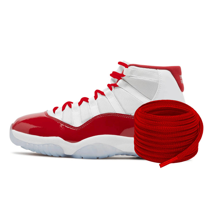 Jordan 11 Cherry Red Laces