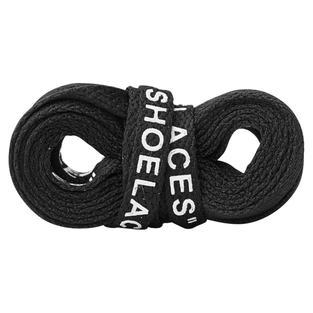 black off-white shoelaces