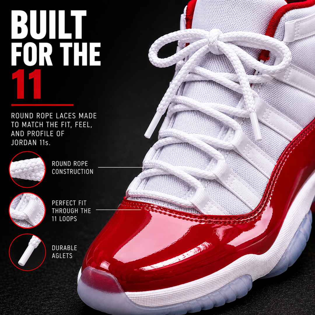 👟 Jordan 11 Replacement Laces