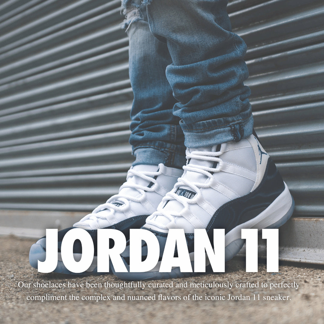 Jordan 11 white Shoelaces