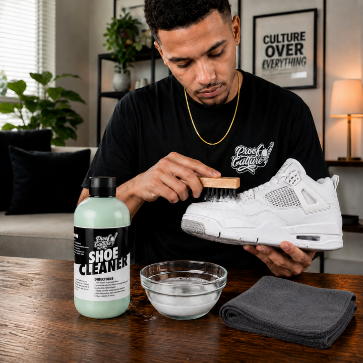 Premium Sneaker & Shoe Cleaner – Safe for Leather, Suede, Canvas, Mesh & More