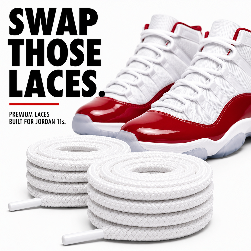 Replacement laces for Jordan 11