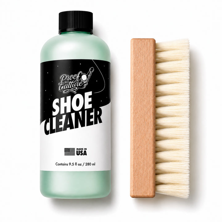 Proof Culture Sneaker Revival Kit with hard bristle brush