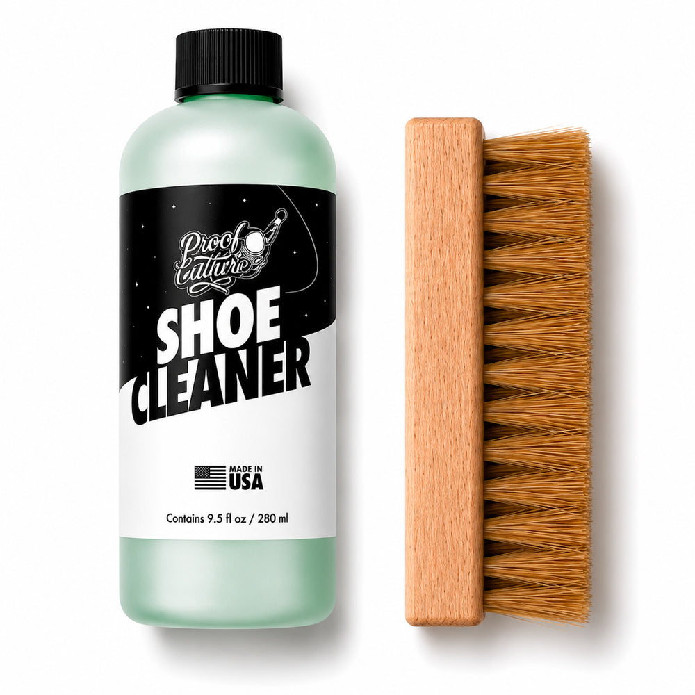 Proof Culture Sneaker Revival Kit with medium bristle brush