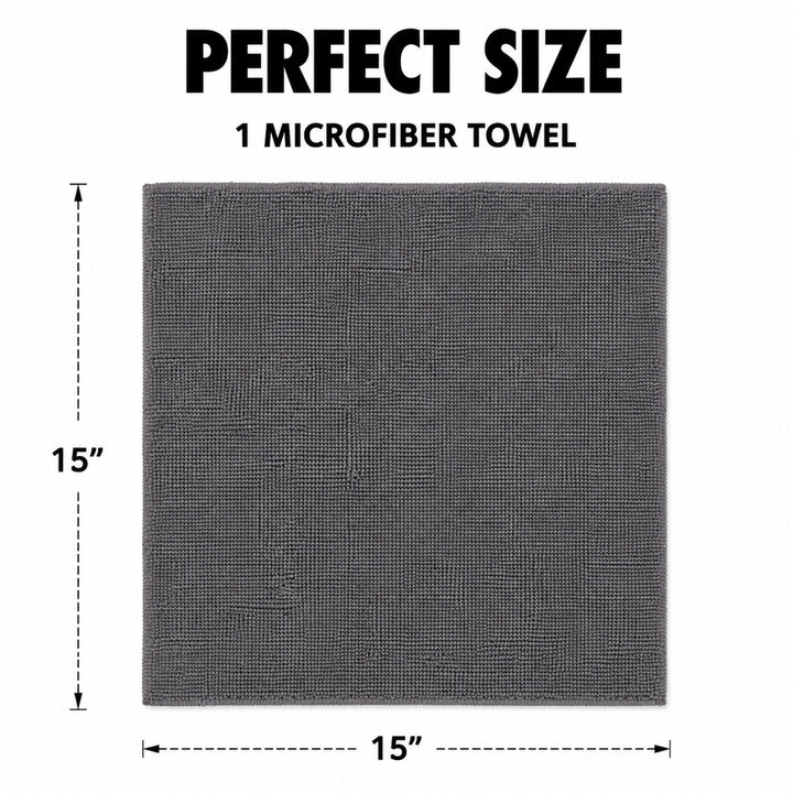 Infographic showing the Proof Culture microfiber towel&