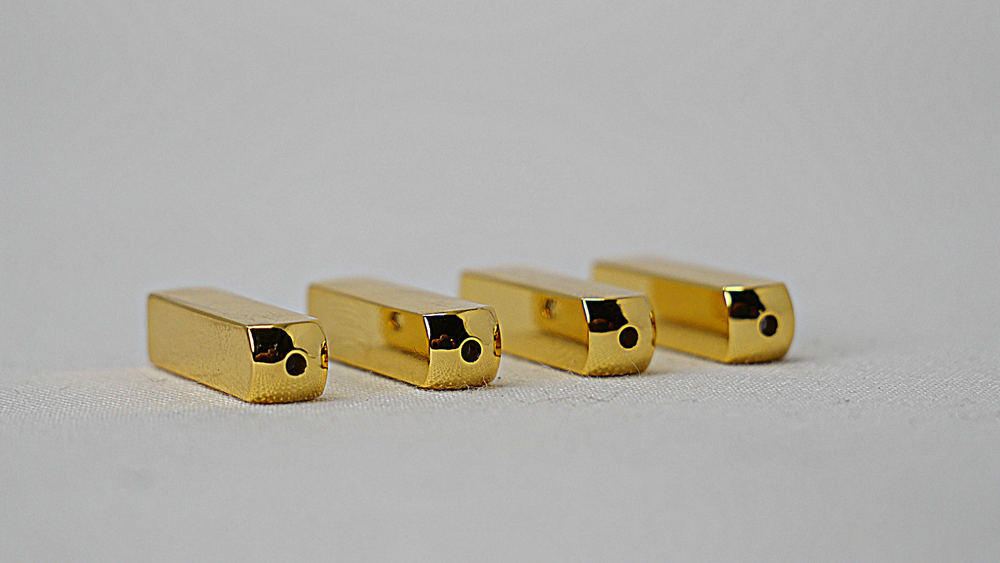 gold yeezy aglet