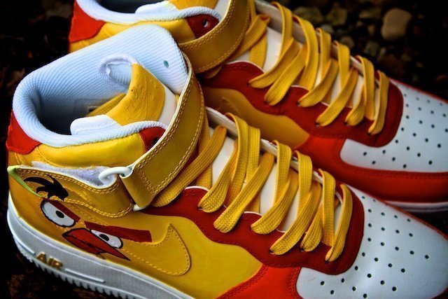 Gold Spider, Basketball Shoes Customized
